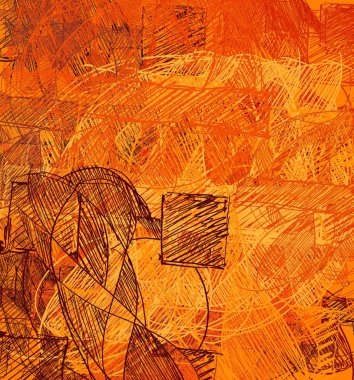 soyut arka plan çizim, kopya alanı duvar kağıdı