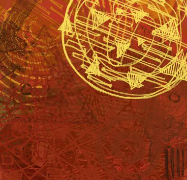 kopya alanı duvar kağıdı için grafik soyut arka plan 