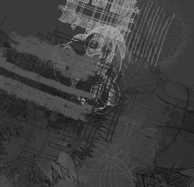 kopya alanı duvar kağıdı için grafik soyut arka plan 