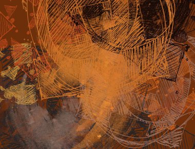 grafik çizim, kopya alanı duvar kağıdı için soyut arka plan 