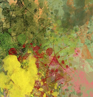 grafik çizim, kopya alanı duvar kağıdı için soyut arka plan 