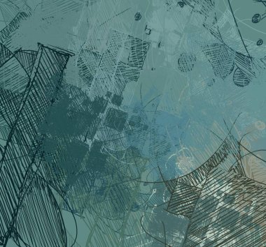 soyut grafik çizim, kopya alanı duvar kağıdı için arka plan 