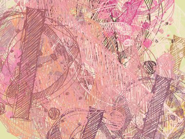 soyut grafik çizim, kopya alanı duvar kağıdı için arka plan 