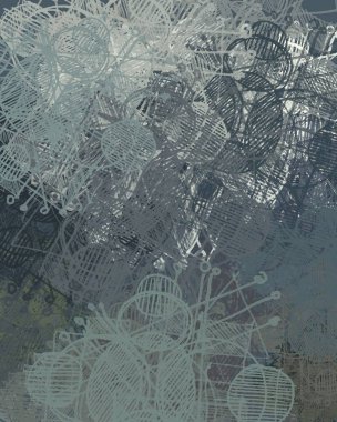 soyut grafik çizim, kopyalama alanı şablonu için arka plan