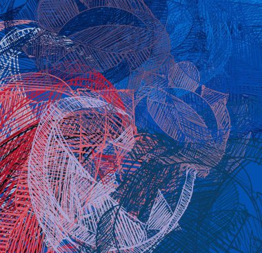 soyut grafik çizim, kopyalama alanı şablonu için arka plan