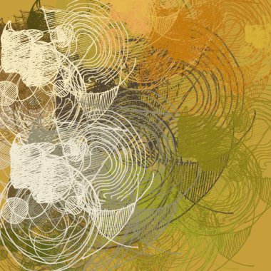 soyut grafik çizim, kopyalama alanı şablonu için arka plan