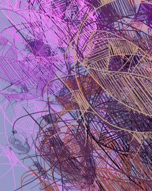 soyut grafik çizim, kopyalama alanı şablonu için arka plan