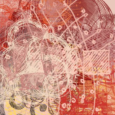 sorunsuz soyut grafik çizim, kopyalama alanı şablonu için arka plan