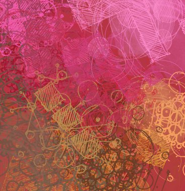 sorunsuz soyut grafik çizim, kopyalama alanı şablonu için arka plan