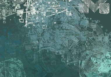 sorunsuz soyut grafik çizim, kopyalama alanı şablonu için arka plan