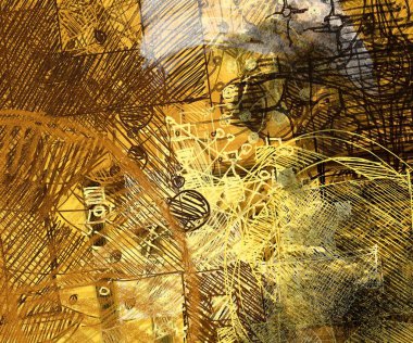 sorunsuz soyut sanat çizimi, kopyalama alanı şablonu için arka plan