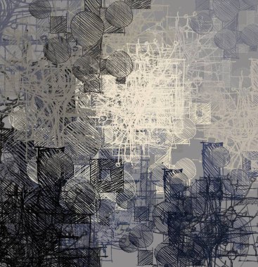 sorunsuz soyut sanat çizimi, kopyalama alanı şablonu için arka plan