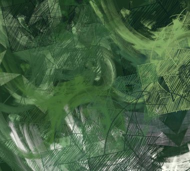 kopya alanı şablonu için yeşil arka plan, soyut çizim