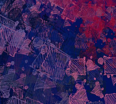 kopya alanı şablonu için mor arka plan, soyut çizim