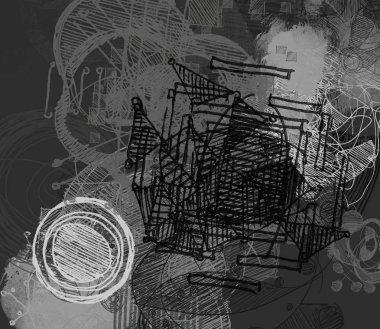 Metnin için alanı olan grunge arkaplanı