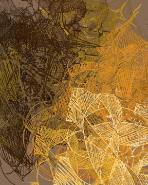 Metnin için alanı olan soyut arkaplan