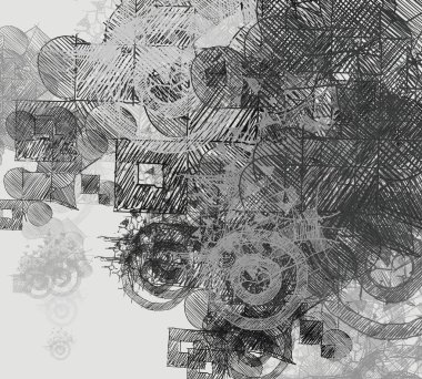 Metnin için alanı olan soyut arkaplan