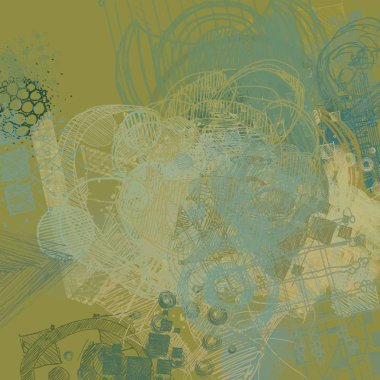 Metnin için alanı olan soyut arkaplan