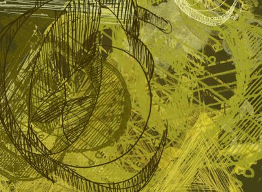 grunge elemanları ve metin için alan ile soyut arka plan