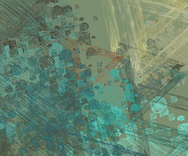 grunge elemanları ve metin için alan ile soyut arka plan