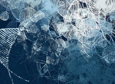 grunge elemanları ve metin için alan ile soyut arka plan