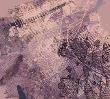 grunge elemanları ve metin için alan ile soyut arka plan