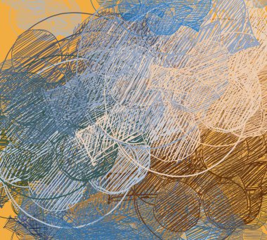 grunge elemanları ve metin için alan ile soyut arka plan