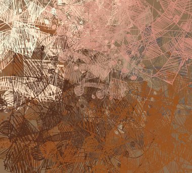 grunge elemanları ve metin için alan ile soyut arka plan