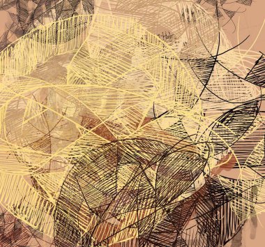 grunge elemanları ve metin için alan ile soyut arka plan