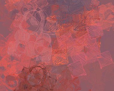 grunge elemanları ve metin için alan ile soyut arka plan