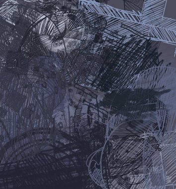 grunge elemanları ve metin için alan ile soyut arka plan