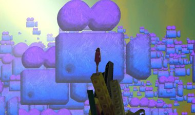 Modern bir odanın içinde.