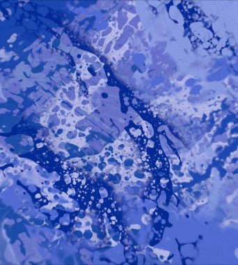 Metin için yeri olan boya lekeleriyle soyut arkaplan