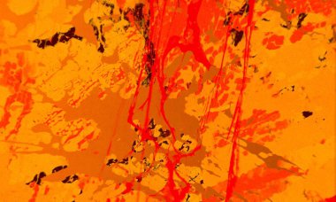 metin için alan ile arka planda soyut renkli lekeler