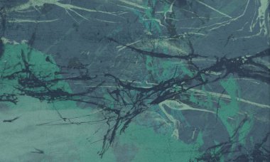 metin için alan ile arka planda soyut renkli lekeler