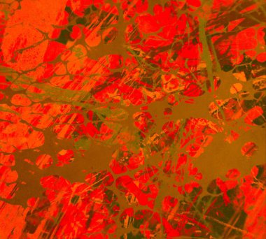 Metin için yeri olan boya lekeleriyle soyut arkaplan  