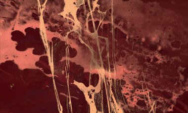 Metin için yeri olan boya lekeleriyle soyut arkaplan  