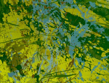 metin için alan ile arka planda soyut renkli lekeler