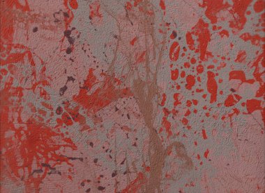 Kırmızı boyalı soyut arkaplanı