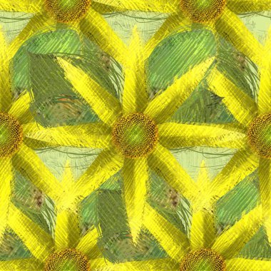 Sarı yapraklı soyut arkaplan