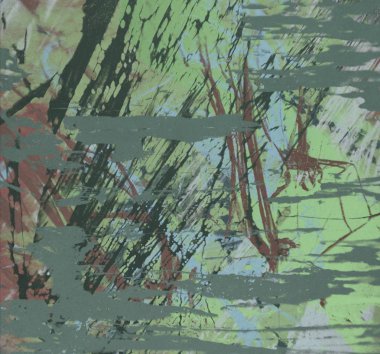 metin için alan ile arka planda soyut renkli lekeler