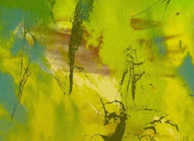 metin için alan ile arka planda soyut renkli lekeler     