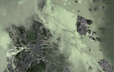 Metin için yeri olan boya lekeleriyle soyut arkaplan