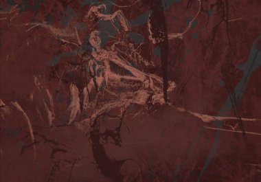 Boya lekeleriyle soyut arkaplan