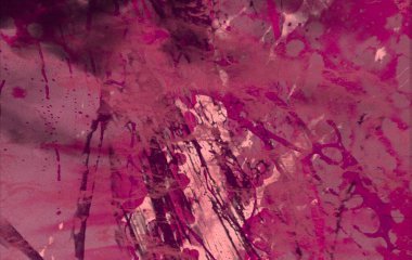 Metin için yeri olan boya lekeleriyle soyut arkaplan