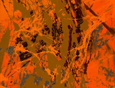 Arkaplanda soyut renkli lekeler