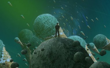 denizde tropikal yüzme