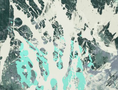 Arkaplanda soyut renkli lekeler