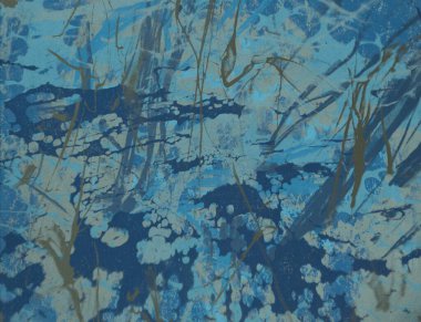 Metin için yeri olan boya lekeleriyle soyut arkaplan    