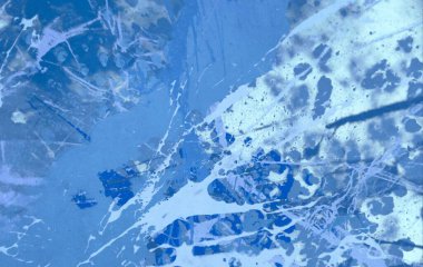 Metin için yeri olan boya lekeleriyle soyut arkaplan 